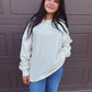 Sweater Weather Oversized Sweater - Cream