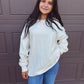 Sweater Weather Oversized Sweater - Cream