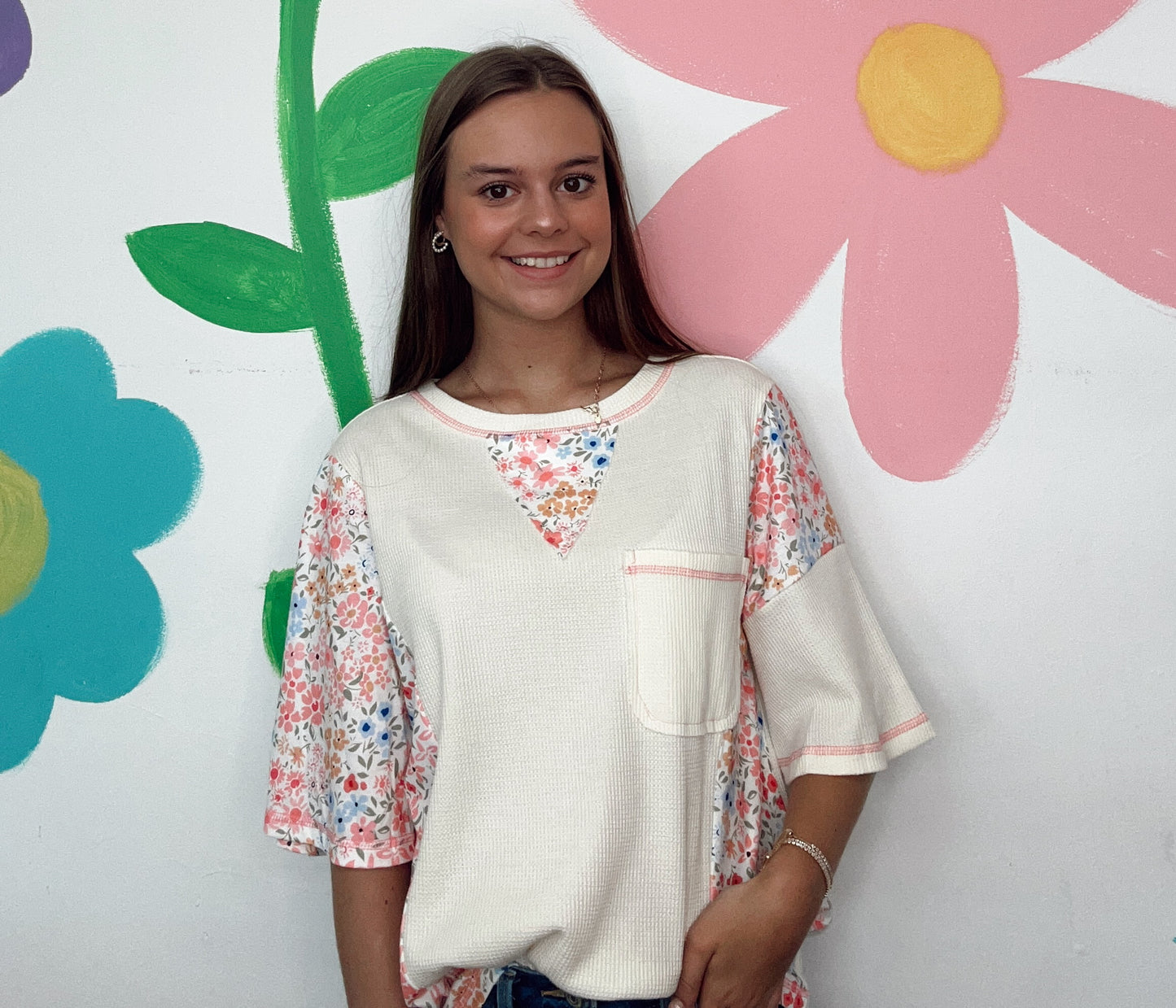 Real Good Waffle Knit Top