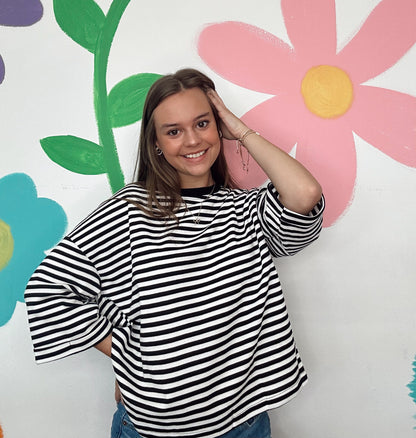 Made For More Stripe Top