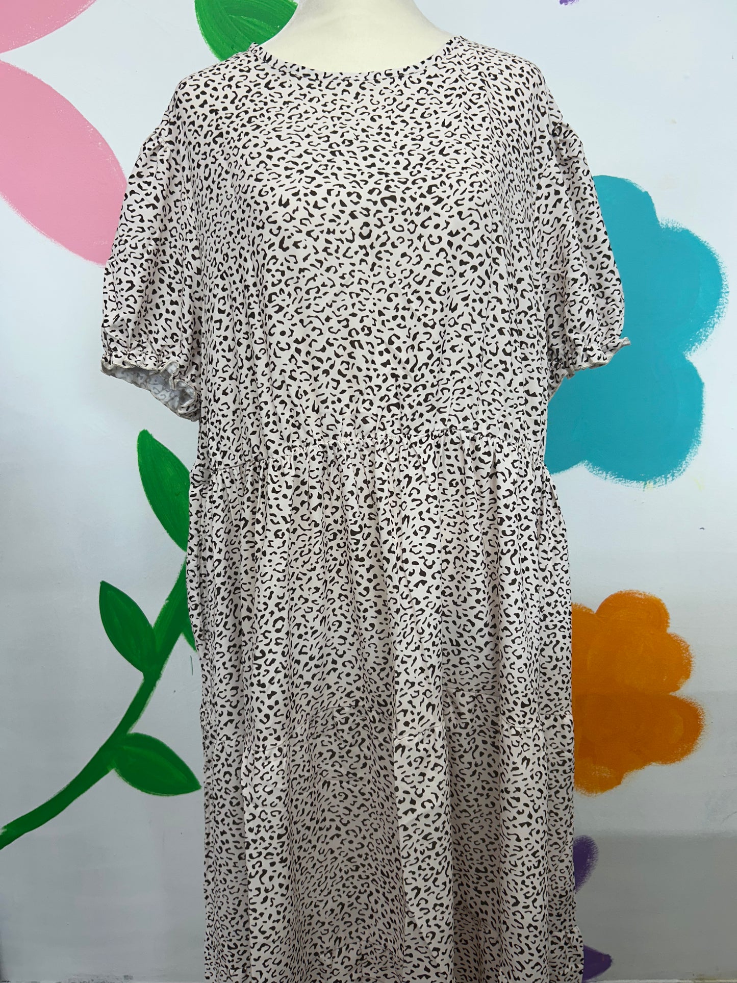 Wild Side Cheetah Midi Dress - Curvy