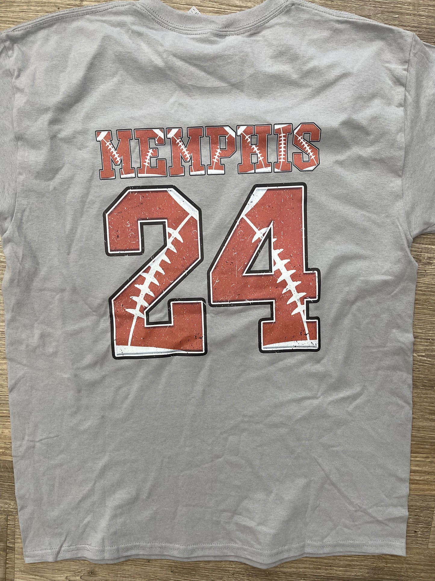 Custom Football Graphic Tee