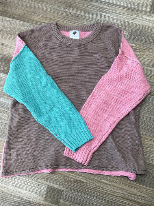 Make You Mine Color Block Sweater {Small-3x}