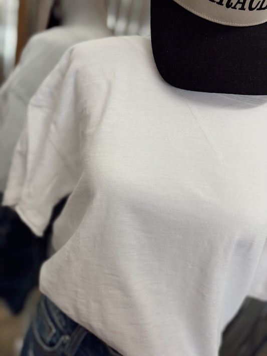 DOORBUSTER Boxy Top - White