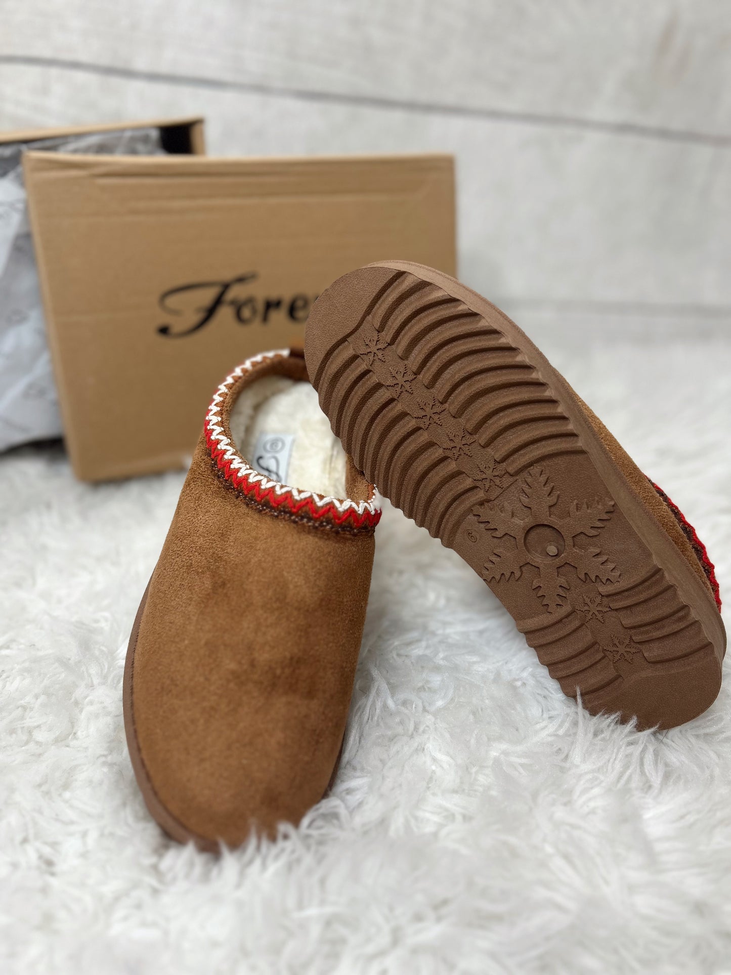 Never Better Slip On Booties - Tan