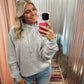 Comfy Cutie Hoodie - Grey