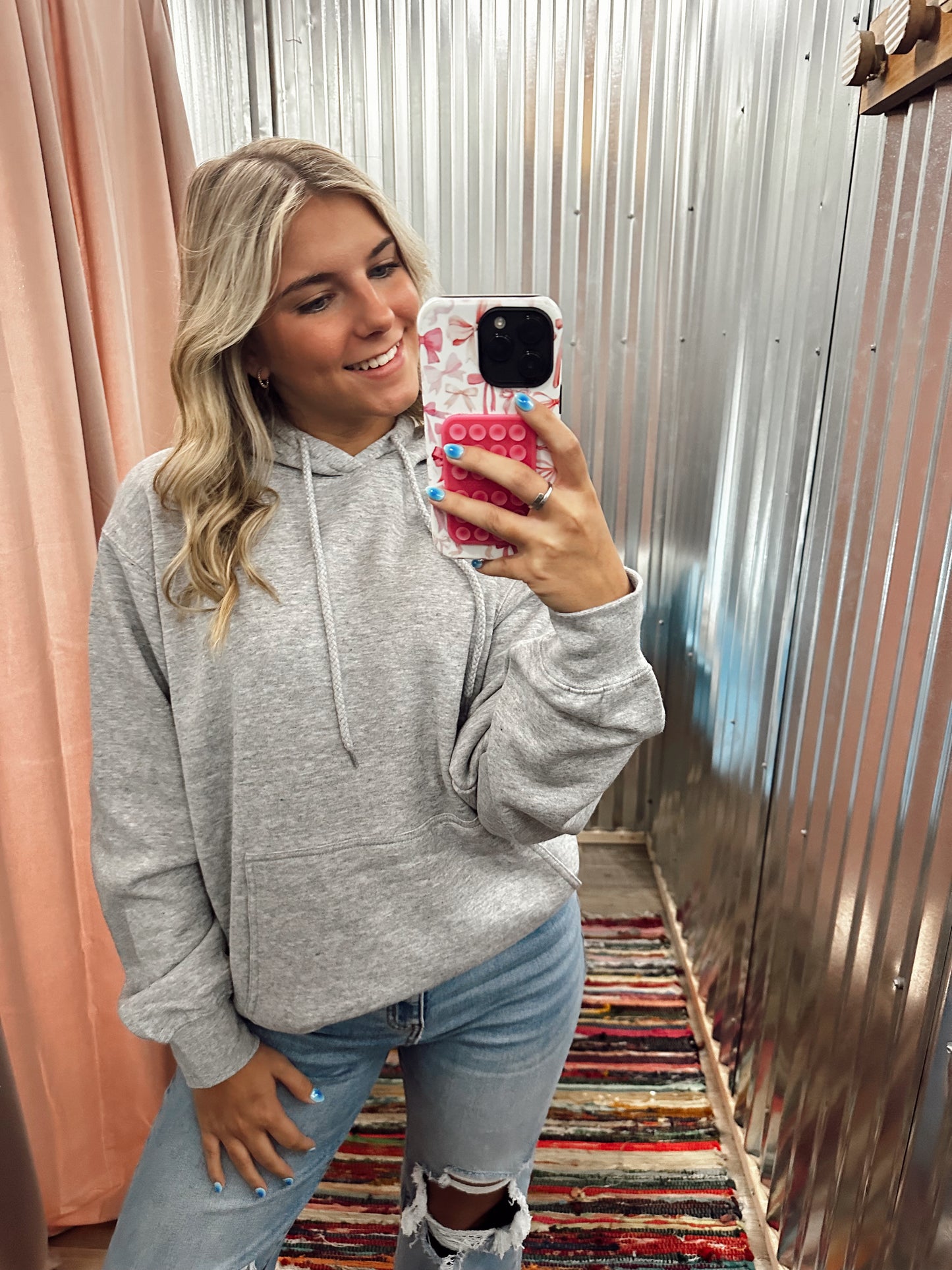 Comfy Cutie Hoodie - Grey