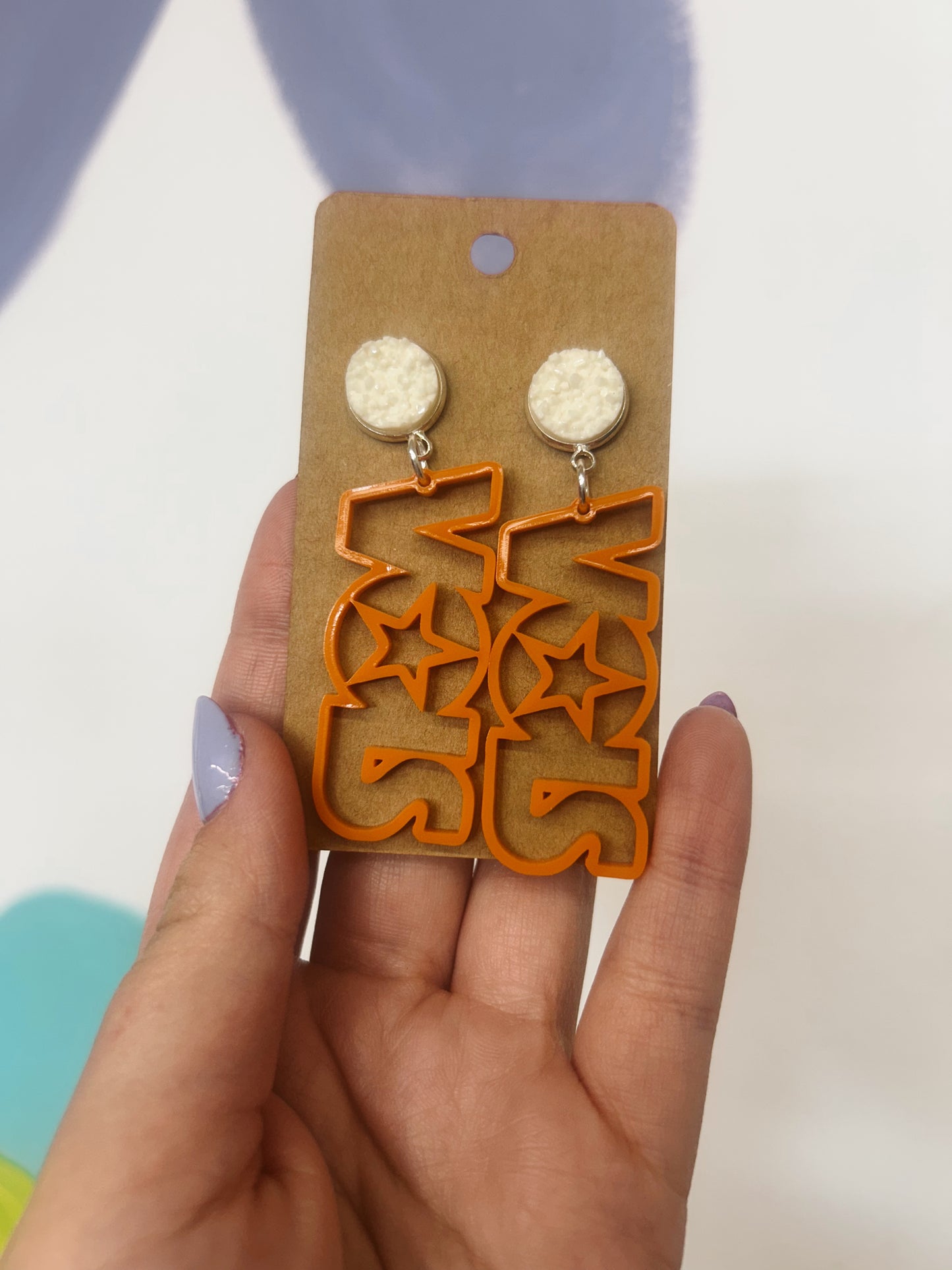Vols Outlined Earrings
