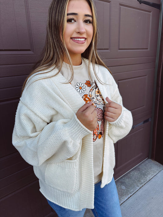 Cloud Nine Cardigan - Cream