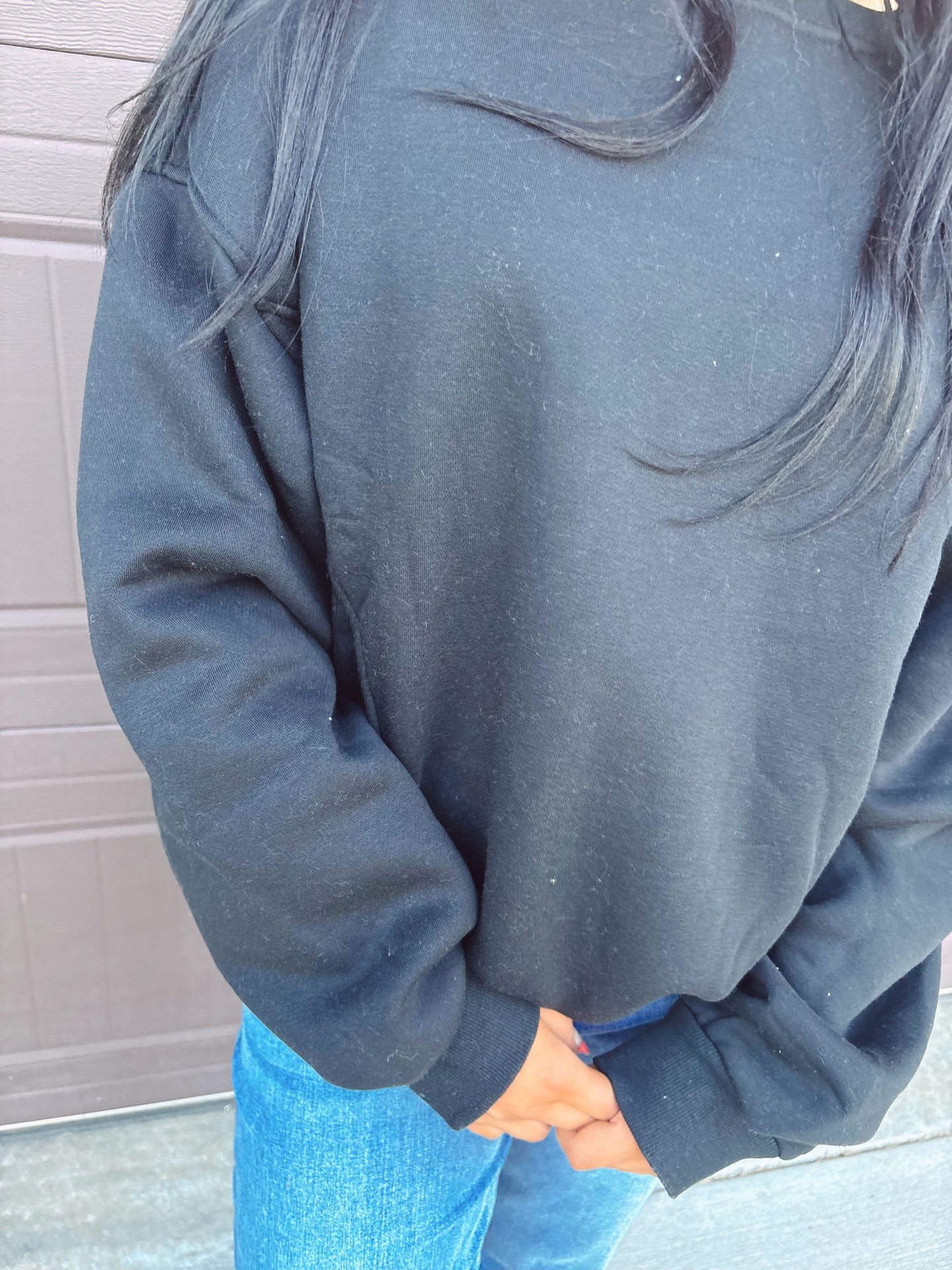 Cozy On Up Sweatshirt - Black