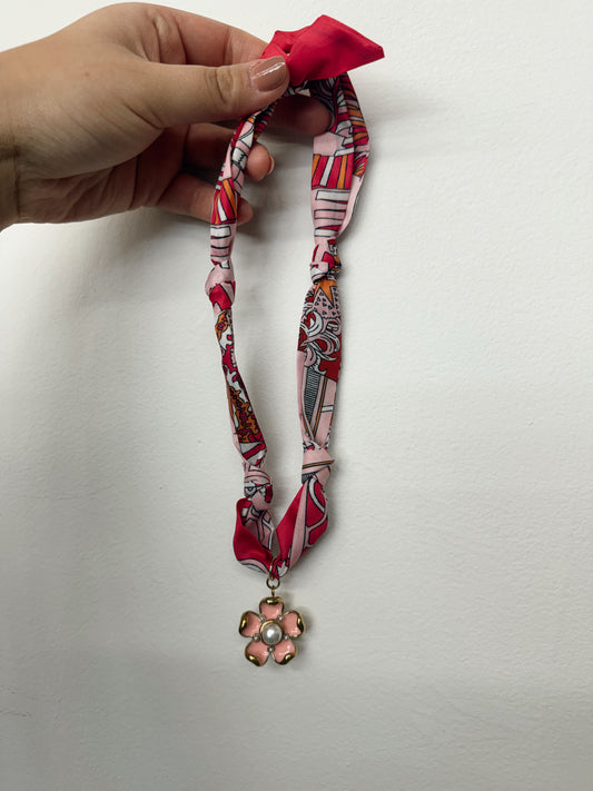 Scarf Necklace - A