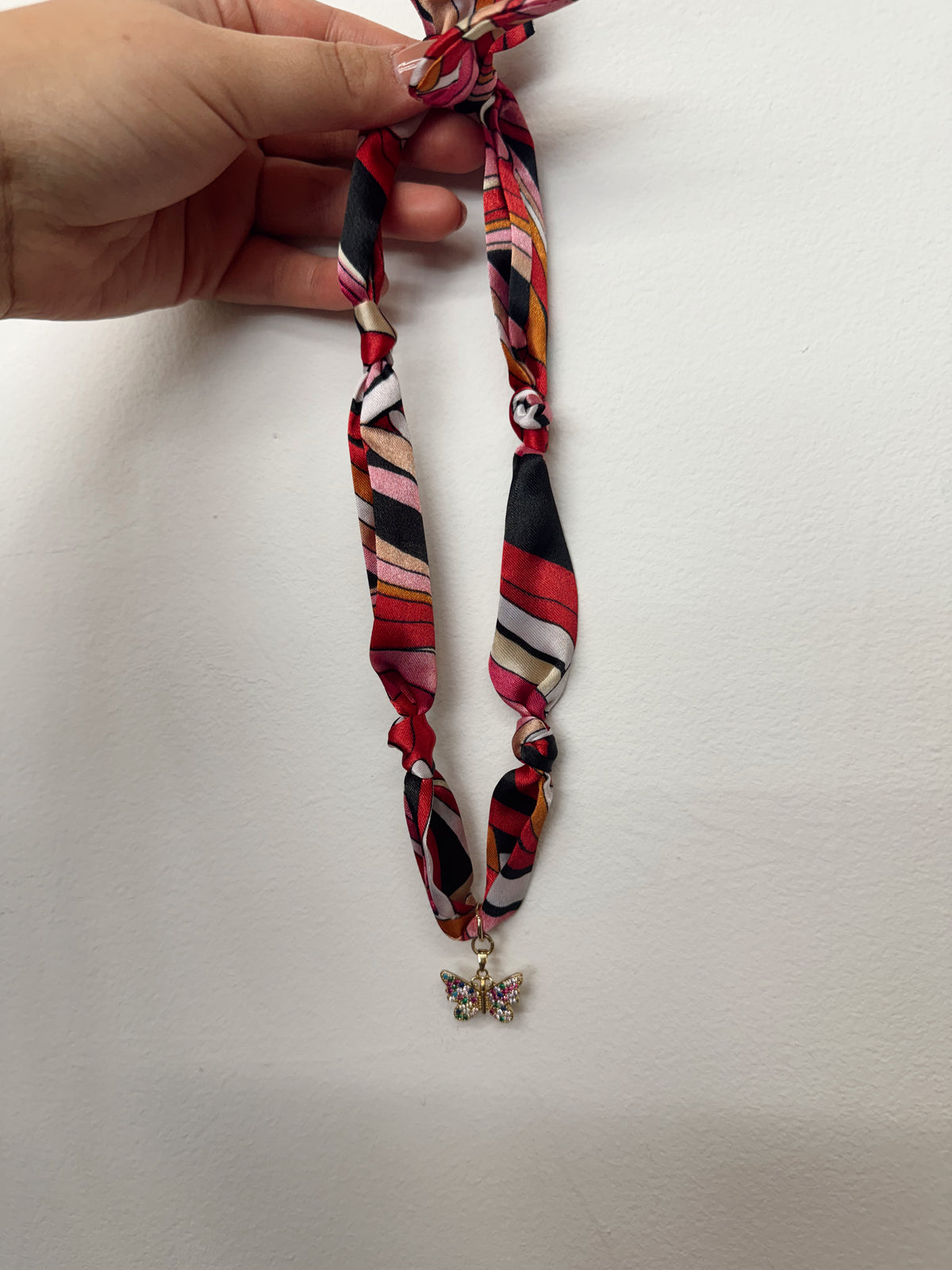 Scarf Necklace - D