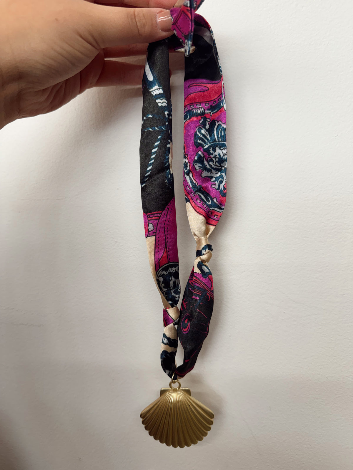 Scarf Necklace - J