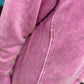 Warm Me Up Acid Wash Crewneck - Mauve