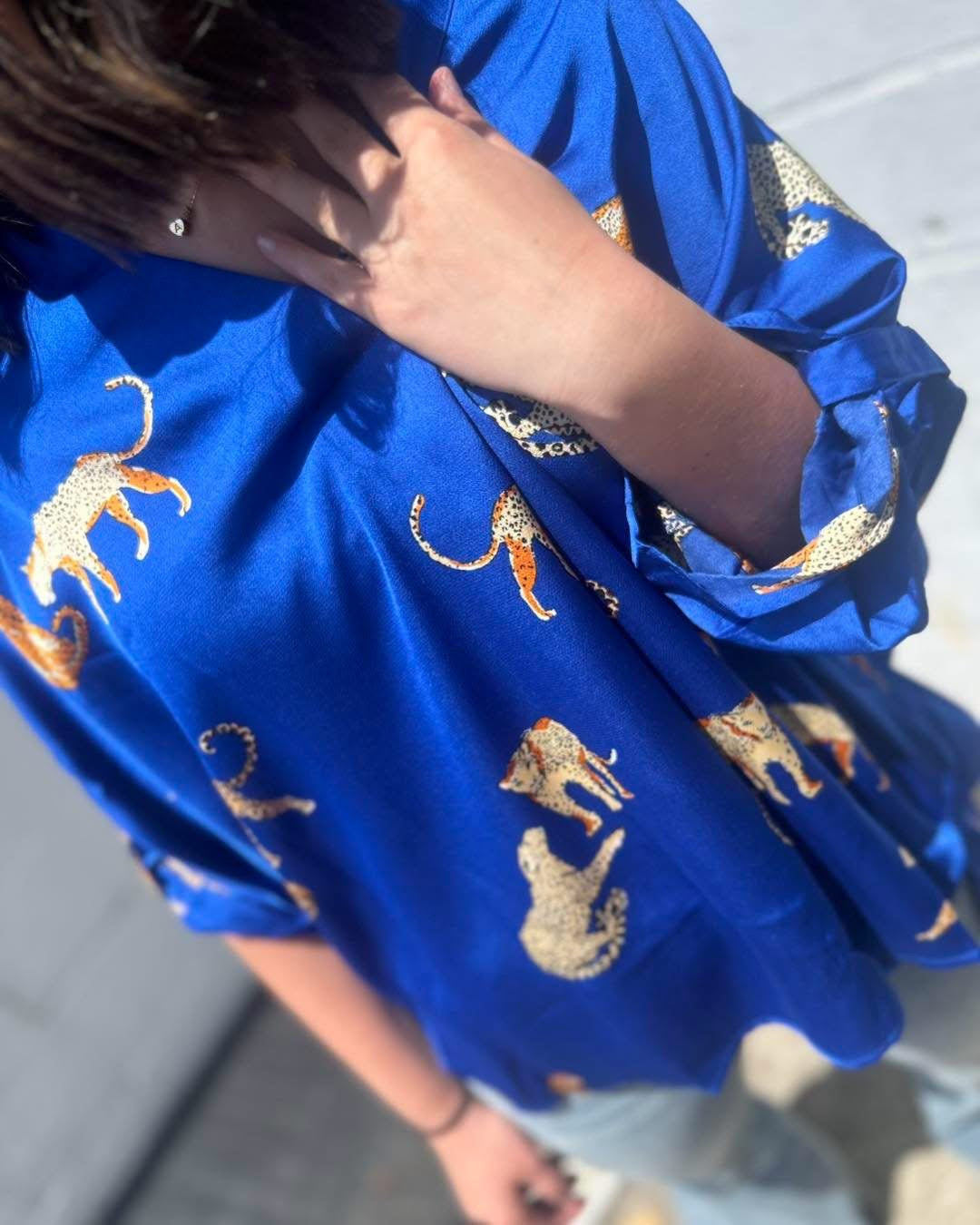 Hometown Team Satin Top