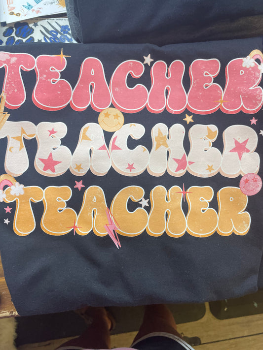 Teacher 3X Graphic Tee