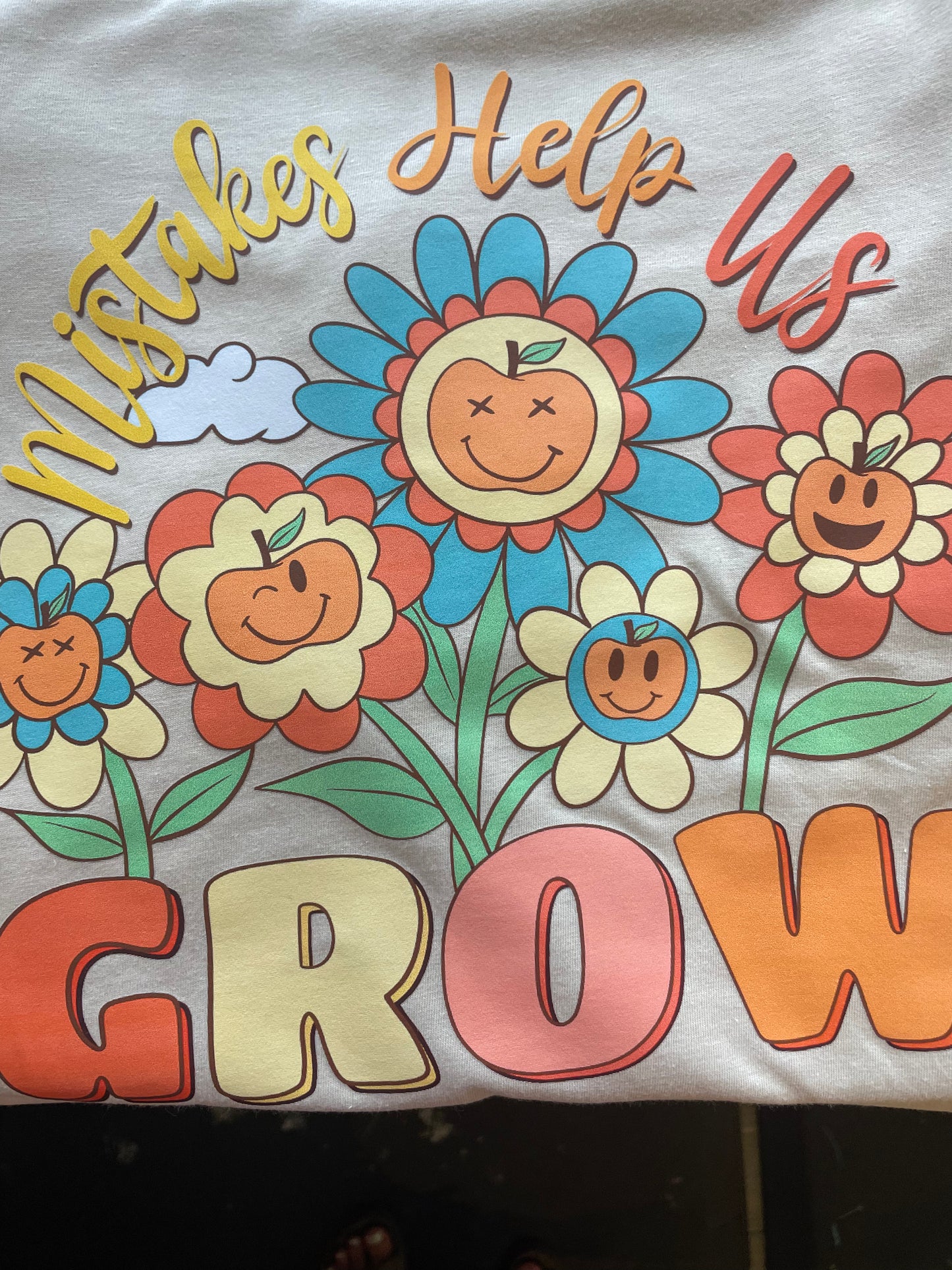 Mistakes Help Us Grow Graphic Tee