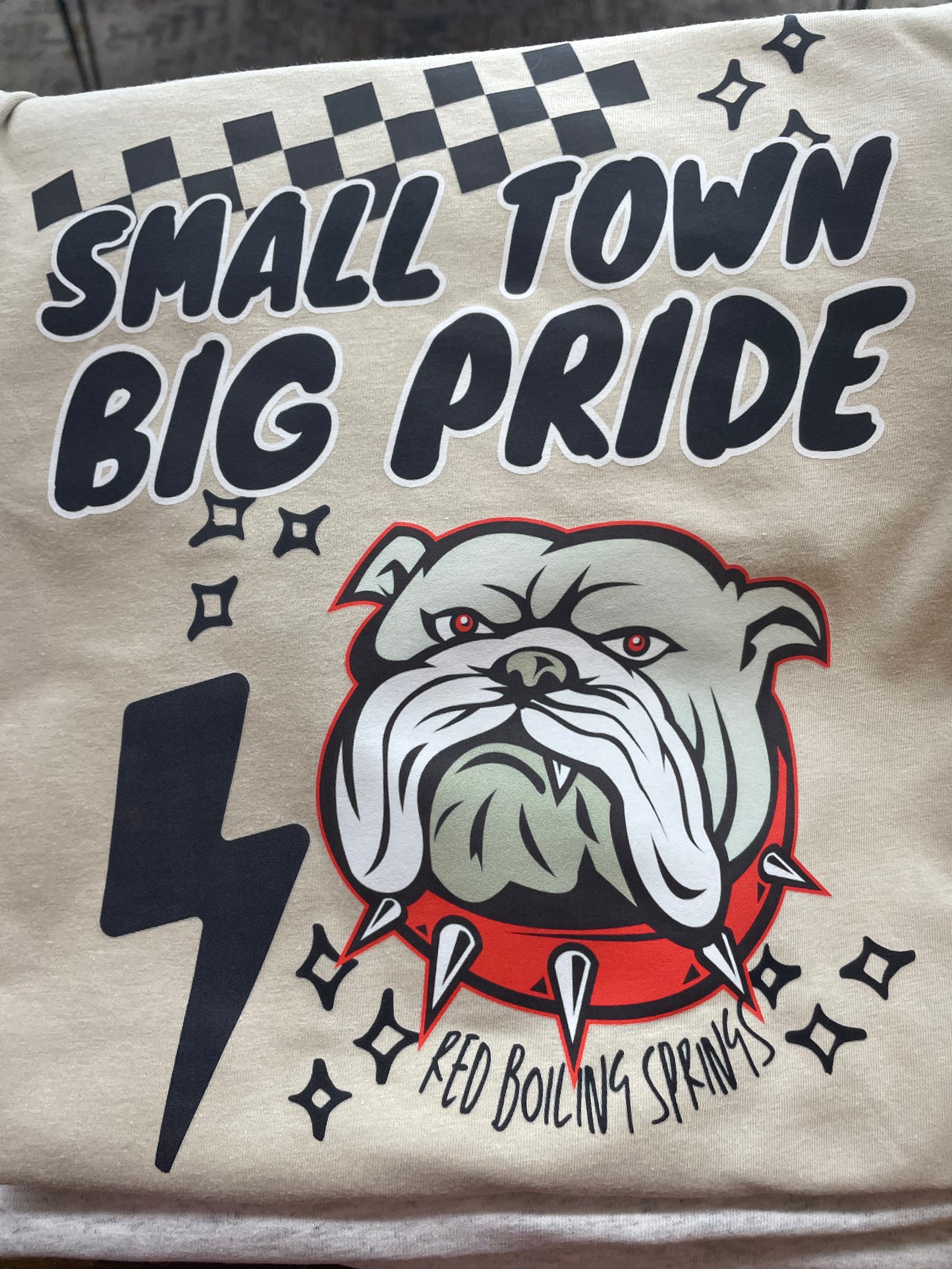 Small Town Big Pride Bulldogs Graphic Tee