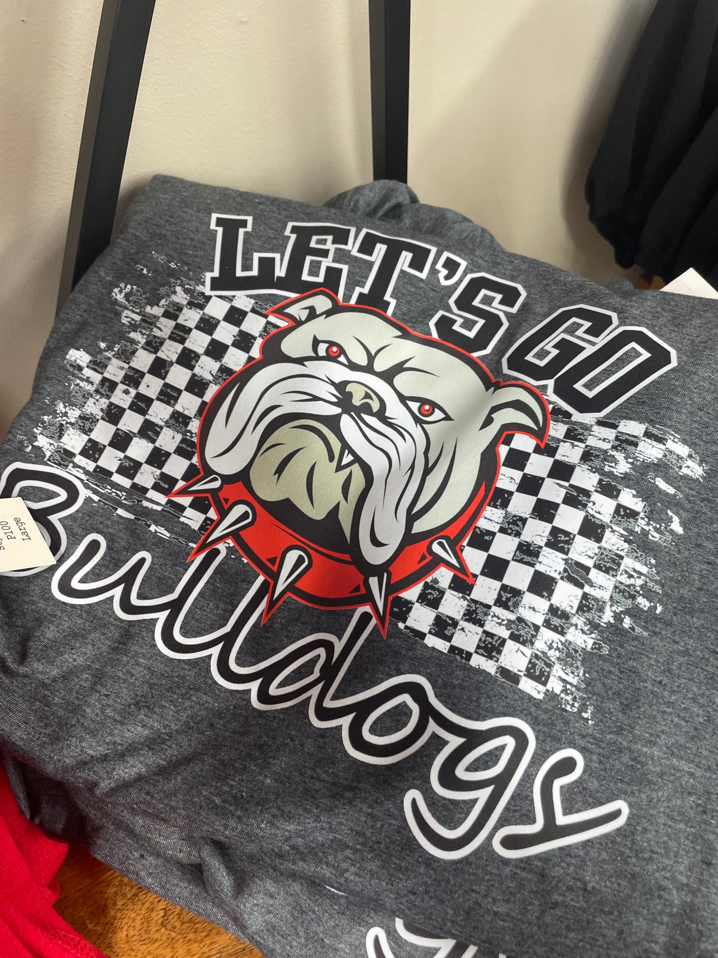 Let's Go Bulldogs Graphic Tee