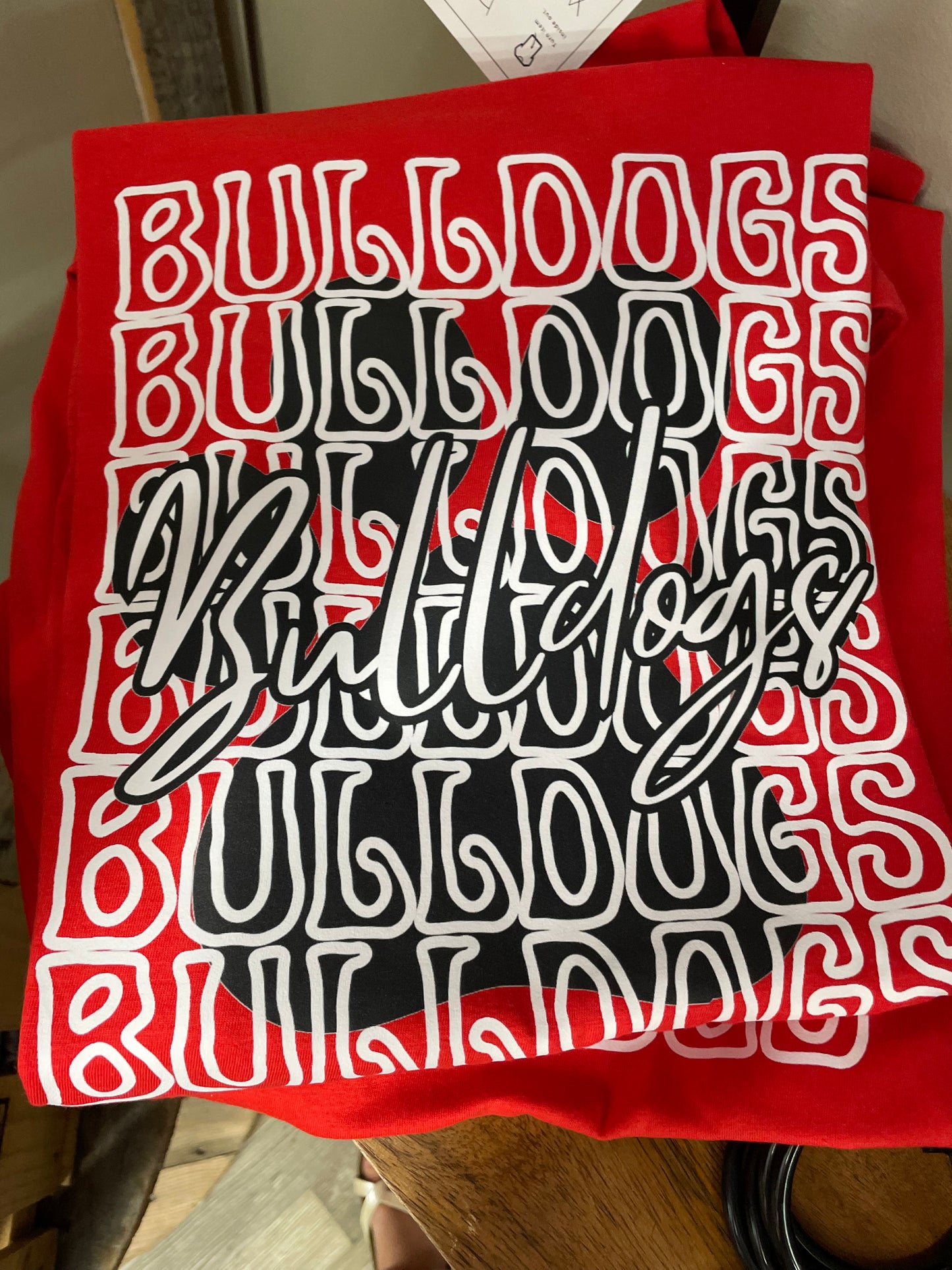 Bulldogs Paw Graphic Tee