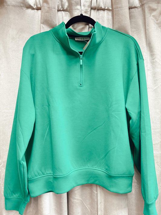 Scuba Half Zip Pullover Sweatshirt - K Green