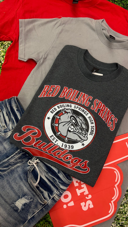 Red Boiling Springs Bulldogs Graphic Tee