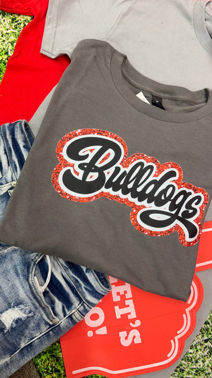 Sparkly Bulldogs Graphic Tee