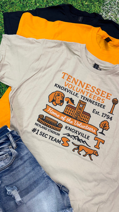 TN V O L Collage Graphic Tee