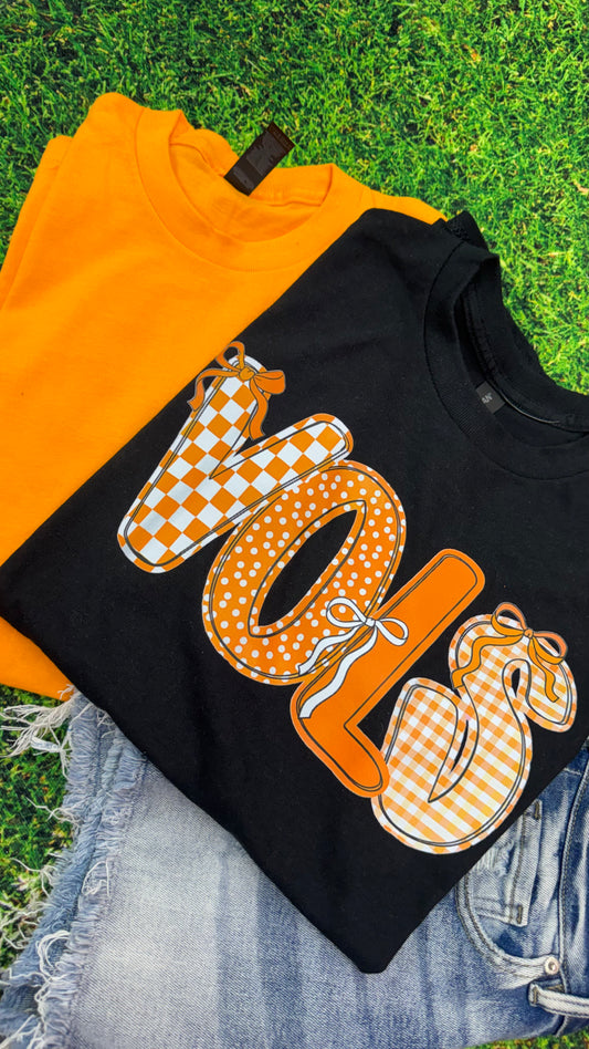 Bow V O L S Graphic Tee