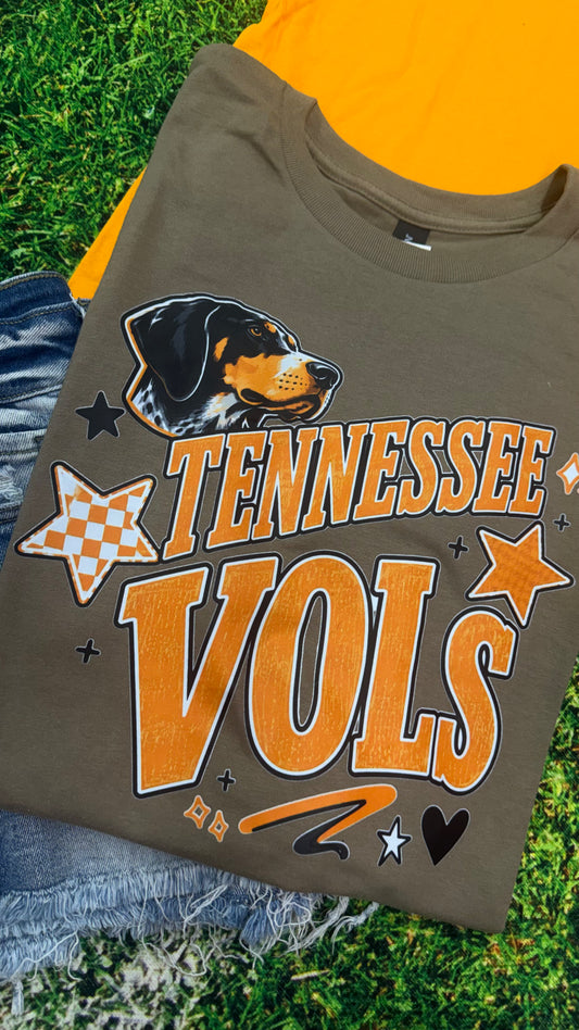 Tennessee V O L S Trendy Graphic Tee