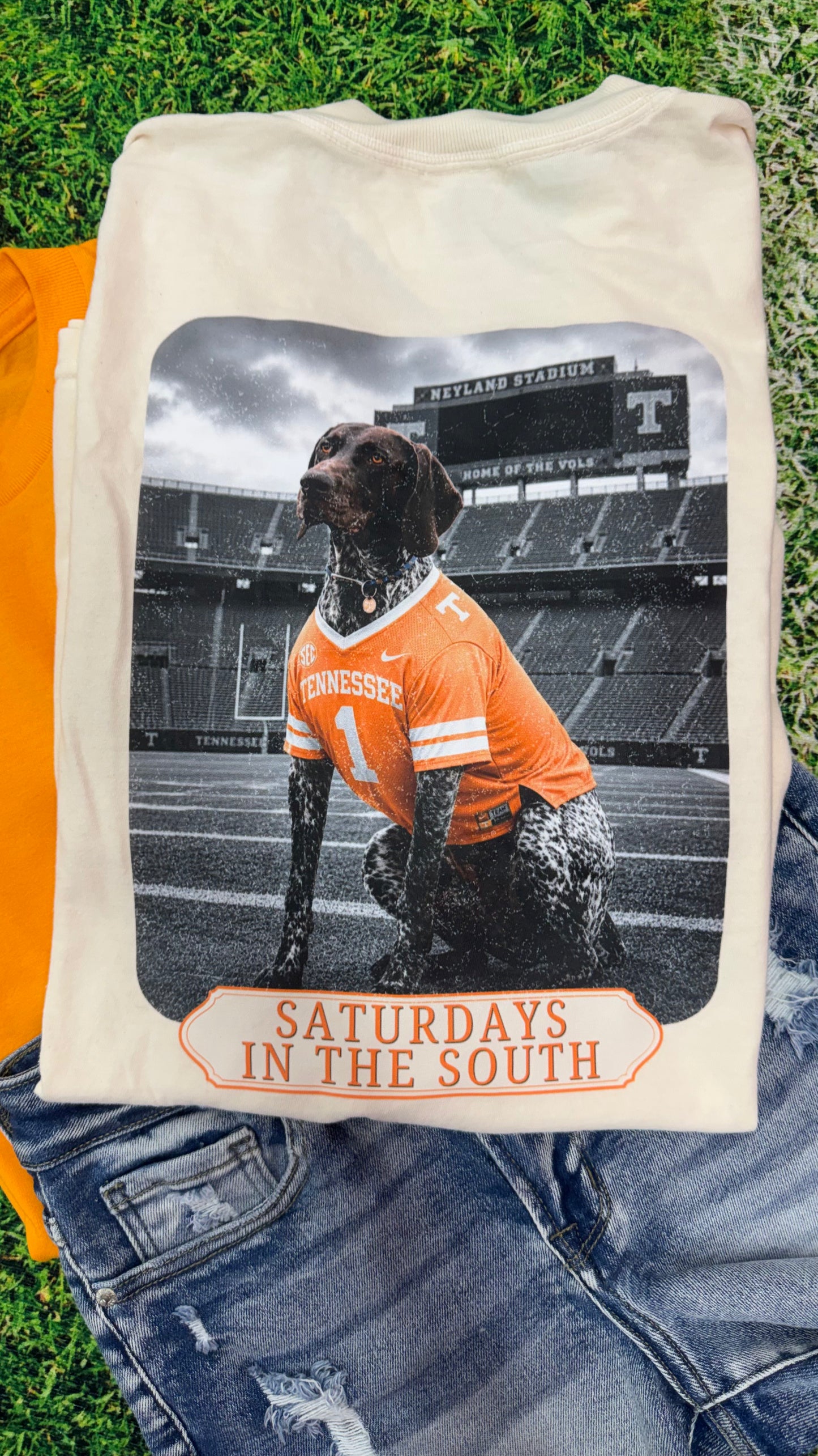 Saturdays in the South TN Dog Graphic Tee