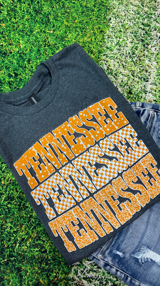 Tennessee x3 Patterns Graphic Tee