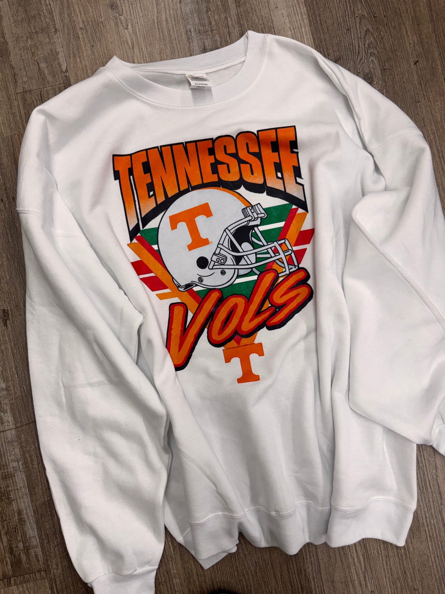TN Vols Retro Football Graphic Tee