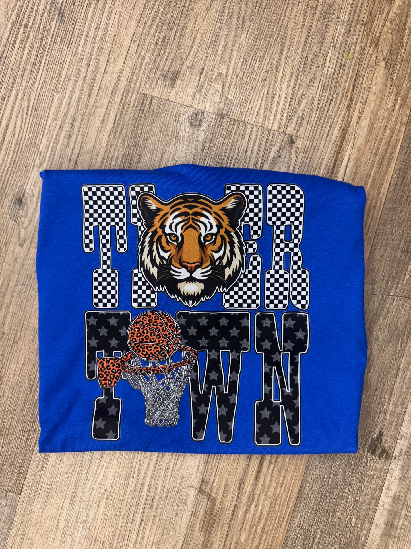 Tiger Town Basketball Graphic Tee