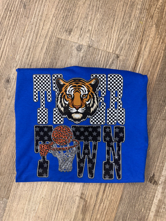 Tiger Town Basketball Graphic Tee