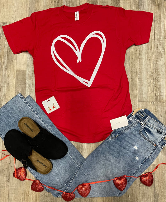 Heart Graphic Tee