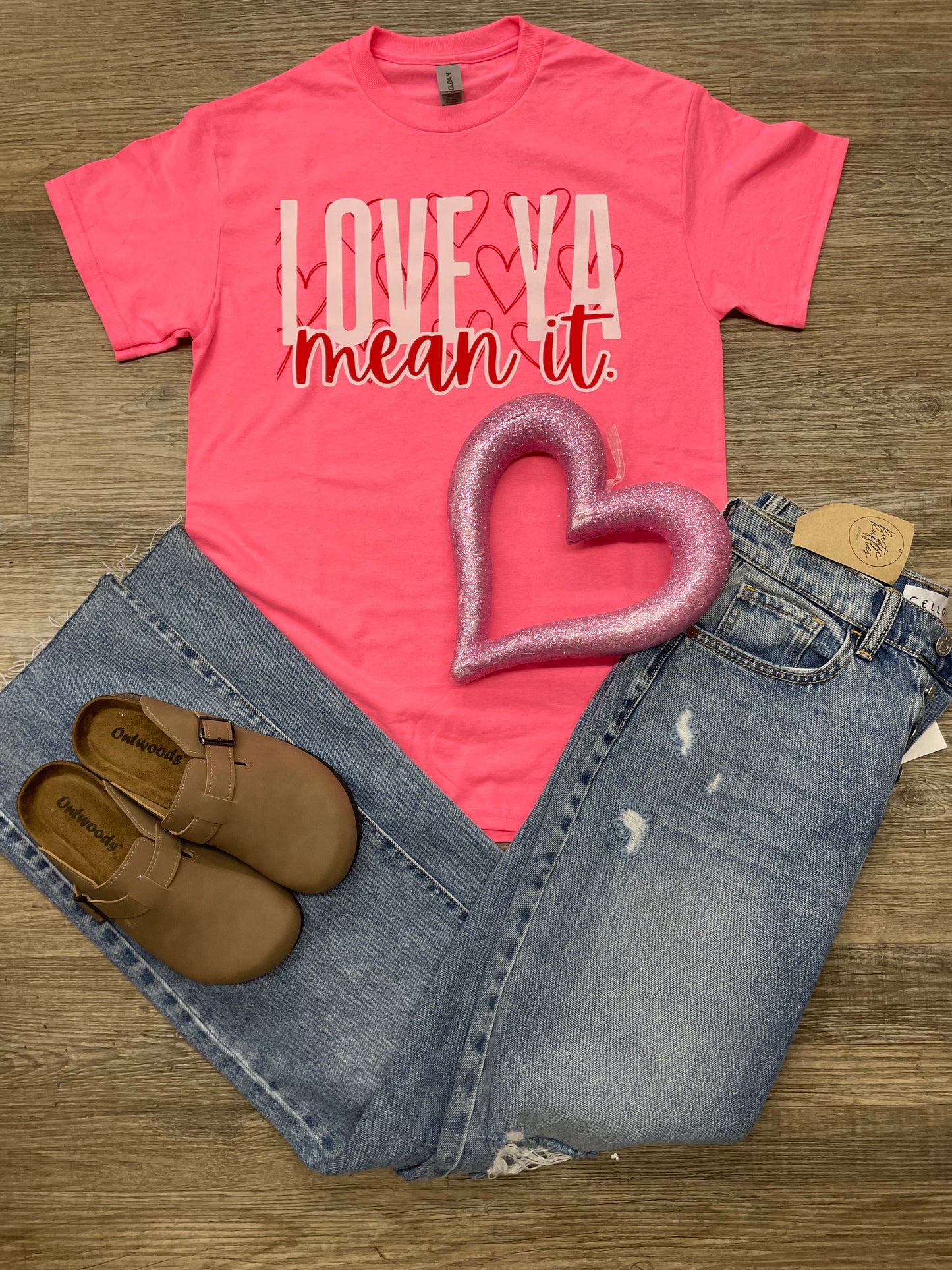 Love Ya Mean It Graphic Tee