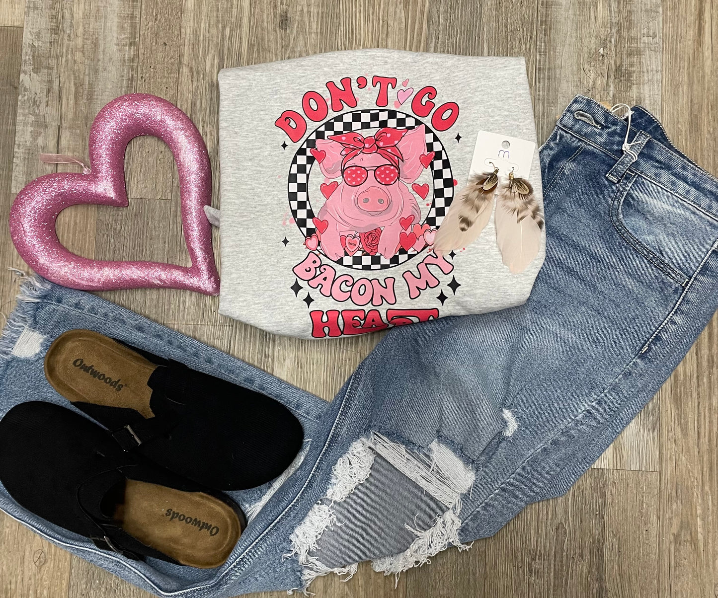 Don't Go Bacon My Heart Graphic Tee