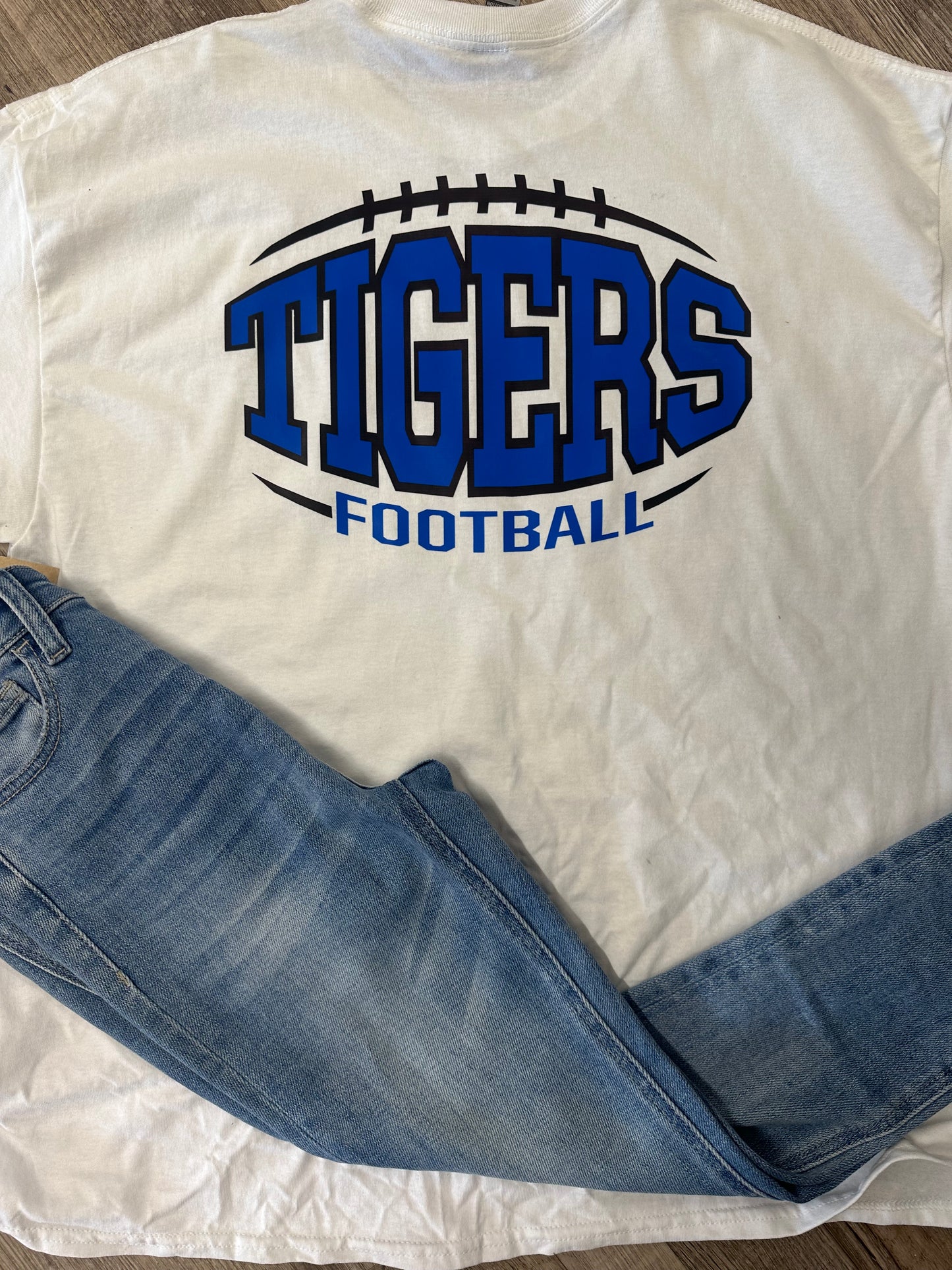 Tigers Football Graphic Tee – Rustic Ruffles Boutique