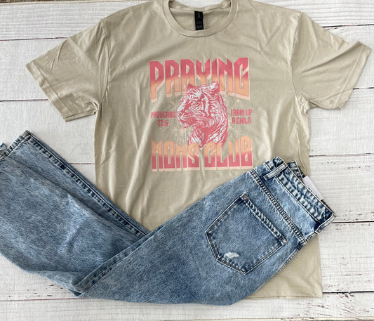 Praying Moms Club Graphic Tee - Adult