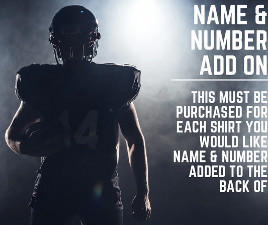 ADD ON NAME & NUMBER