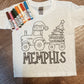 Color Me Christmas Graphic Tee