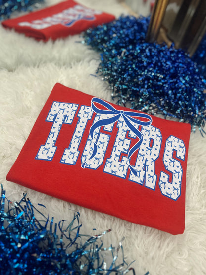 Tigers with Bow Graphic Tee