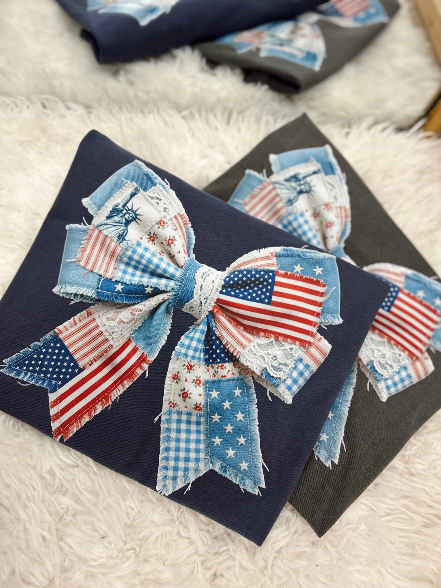 Americana Bow Graphic Tee