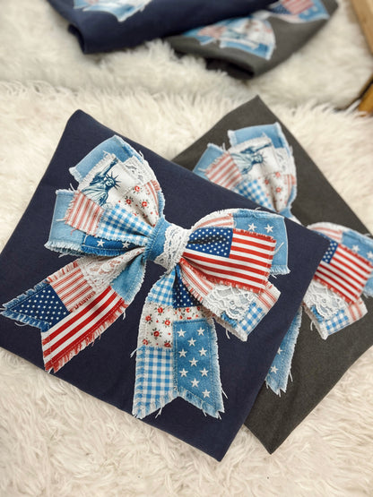 Americana Bow Graphic Tee