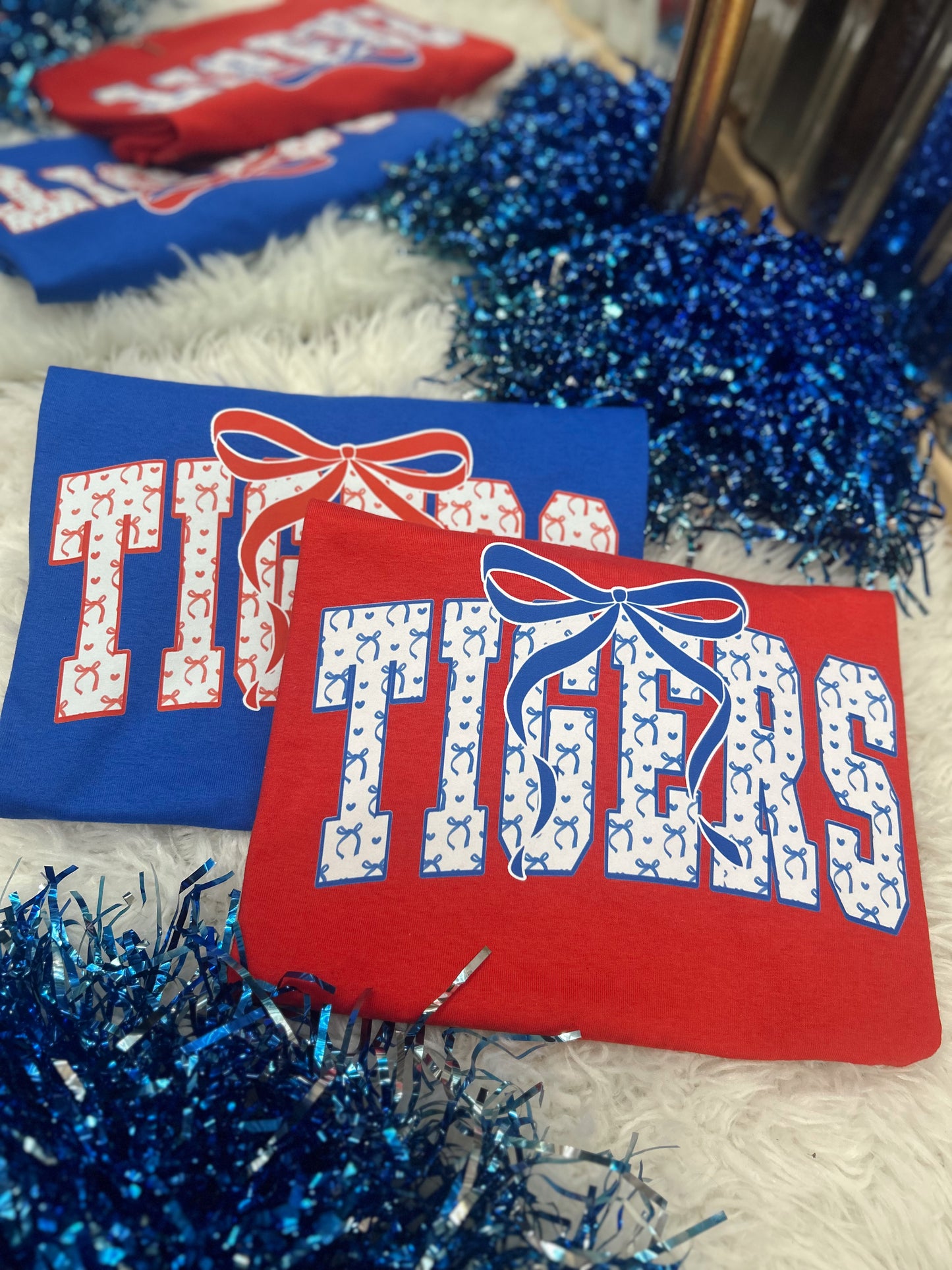 Tigers with Bow Graphic Tee