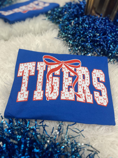 Tigers with Bow Graphic Tee