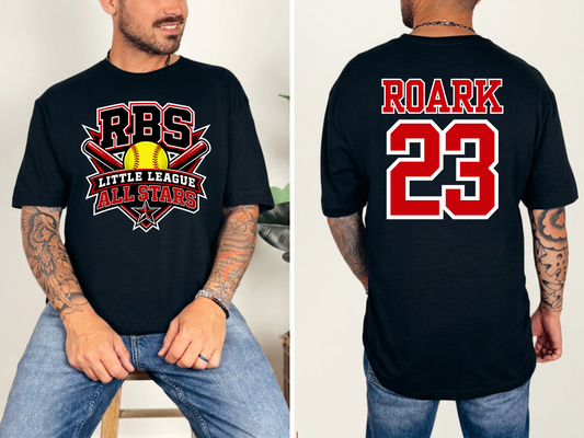 RBS Little League All Stars - Black Shirt