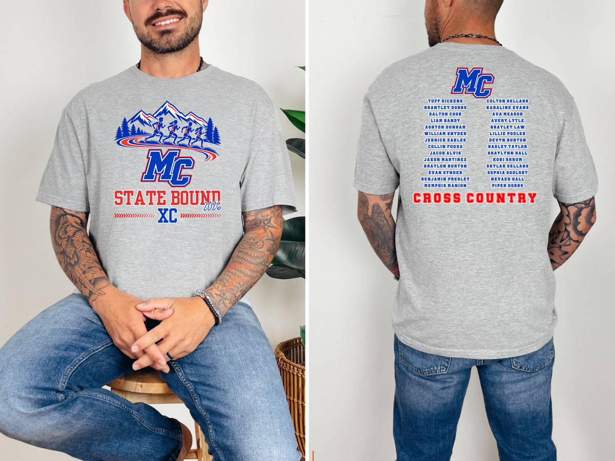 Cross County MC State Bound Graphic Tee