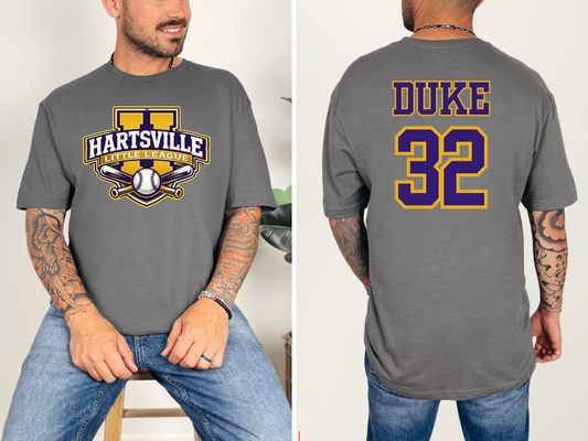 Hartsville Little League All Stars - Logo Grey